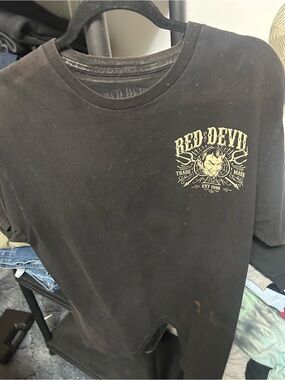 Graphic Black Short-Sleeve Tee